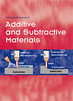Cover of the International Journal of Additive & Subtractive Materials